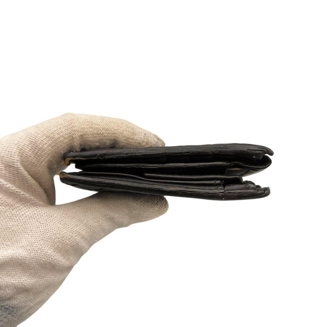 専用　BOTTEGA VENETA イントレチャート ブラウン 折財布 6685