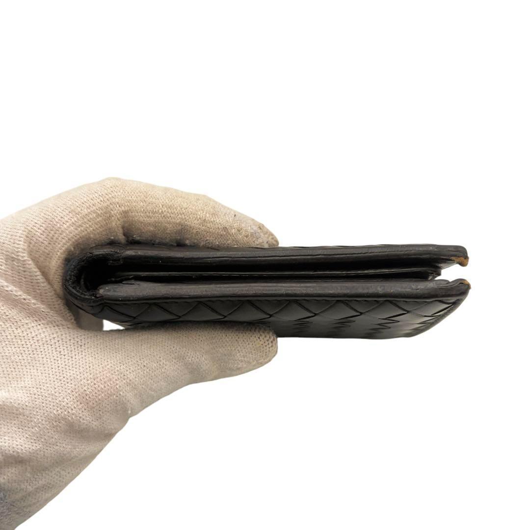 専用　BOTTEGA VENETA イントレチャート ブラウン 折財布 6685