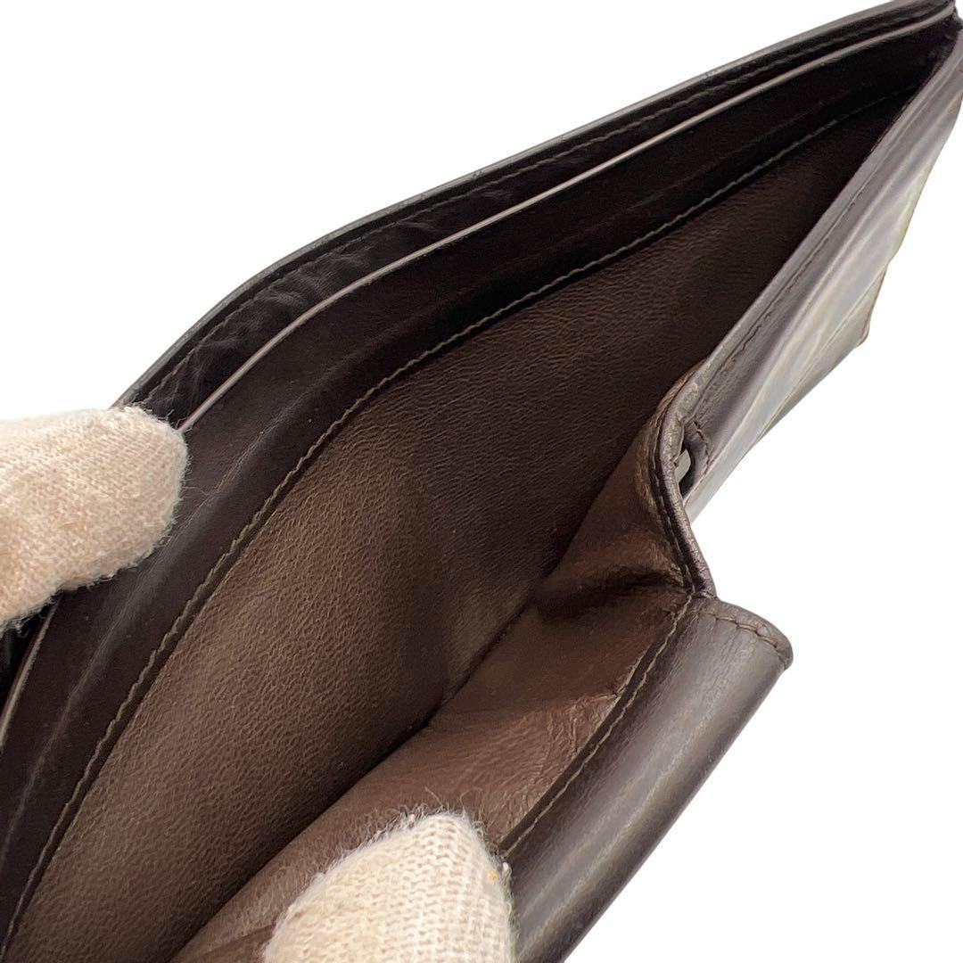 専用　BOTTEGA VENETA イントレチャート ブラウン 折財布 6685