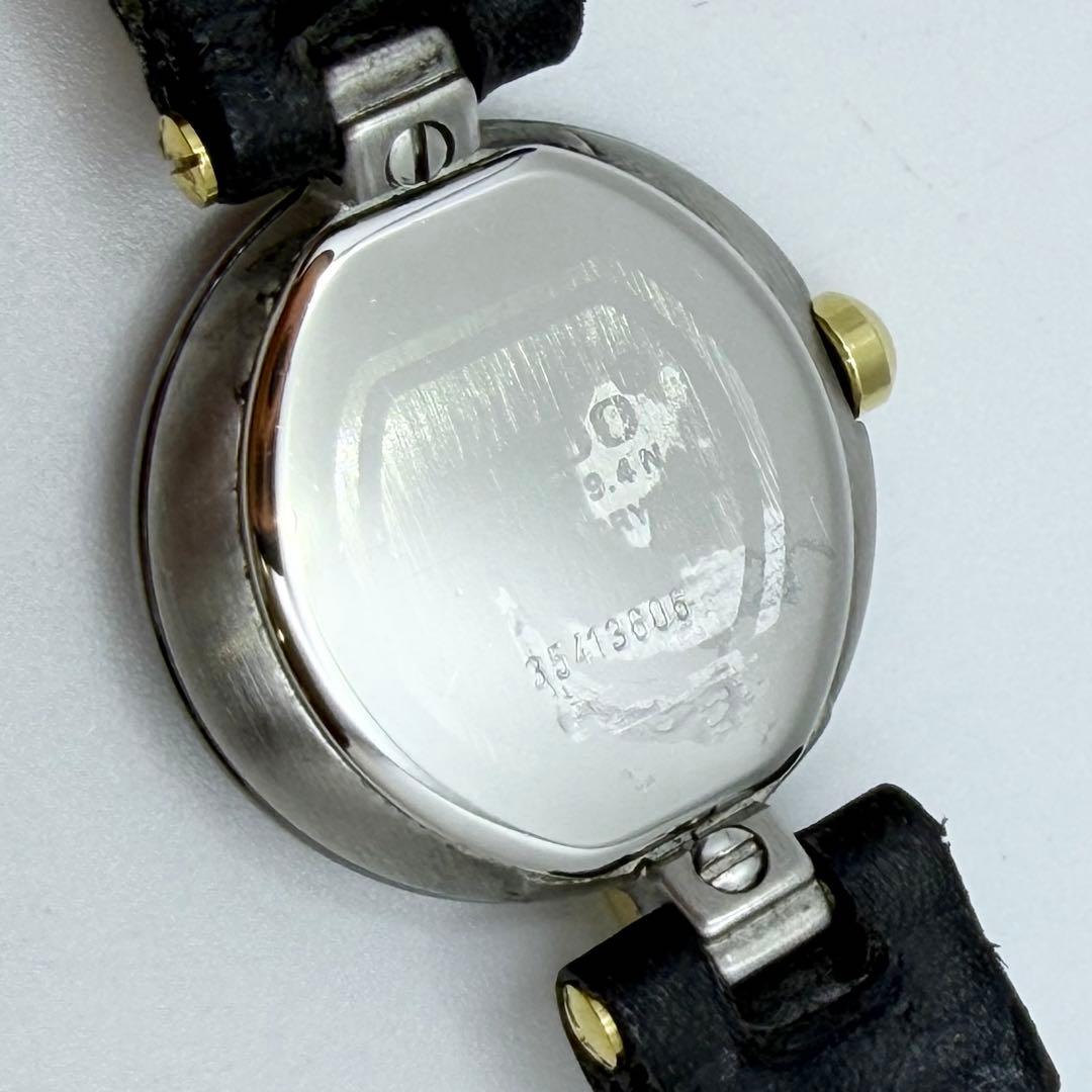 【稼働 新品電池】 RADO ラウンド クオーツ レディース 腕時計