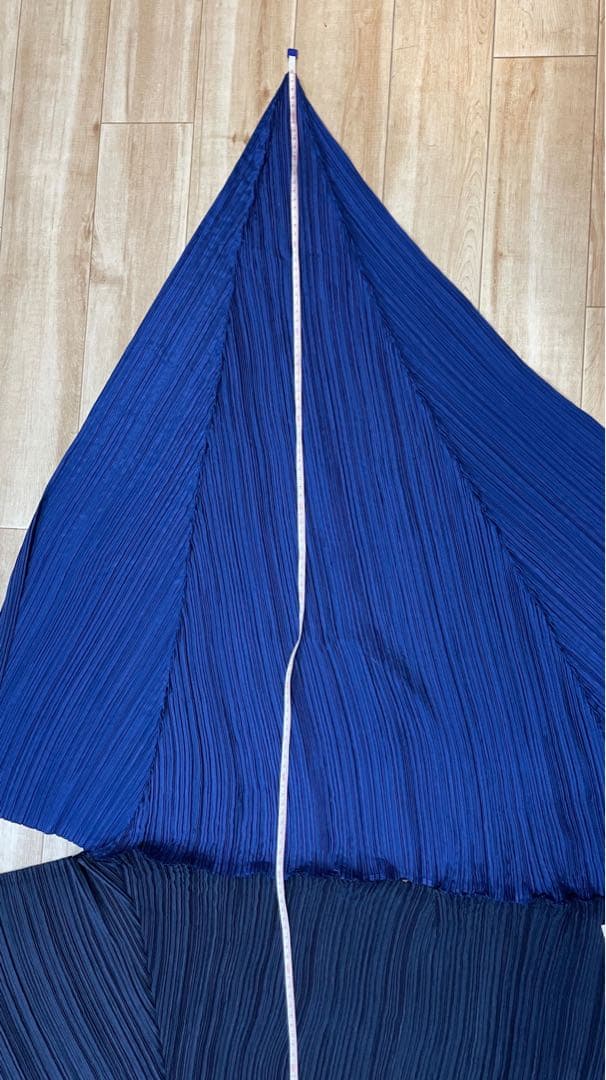【新品未使用】PLEATS PLEASE ストール変形バイカラー