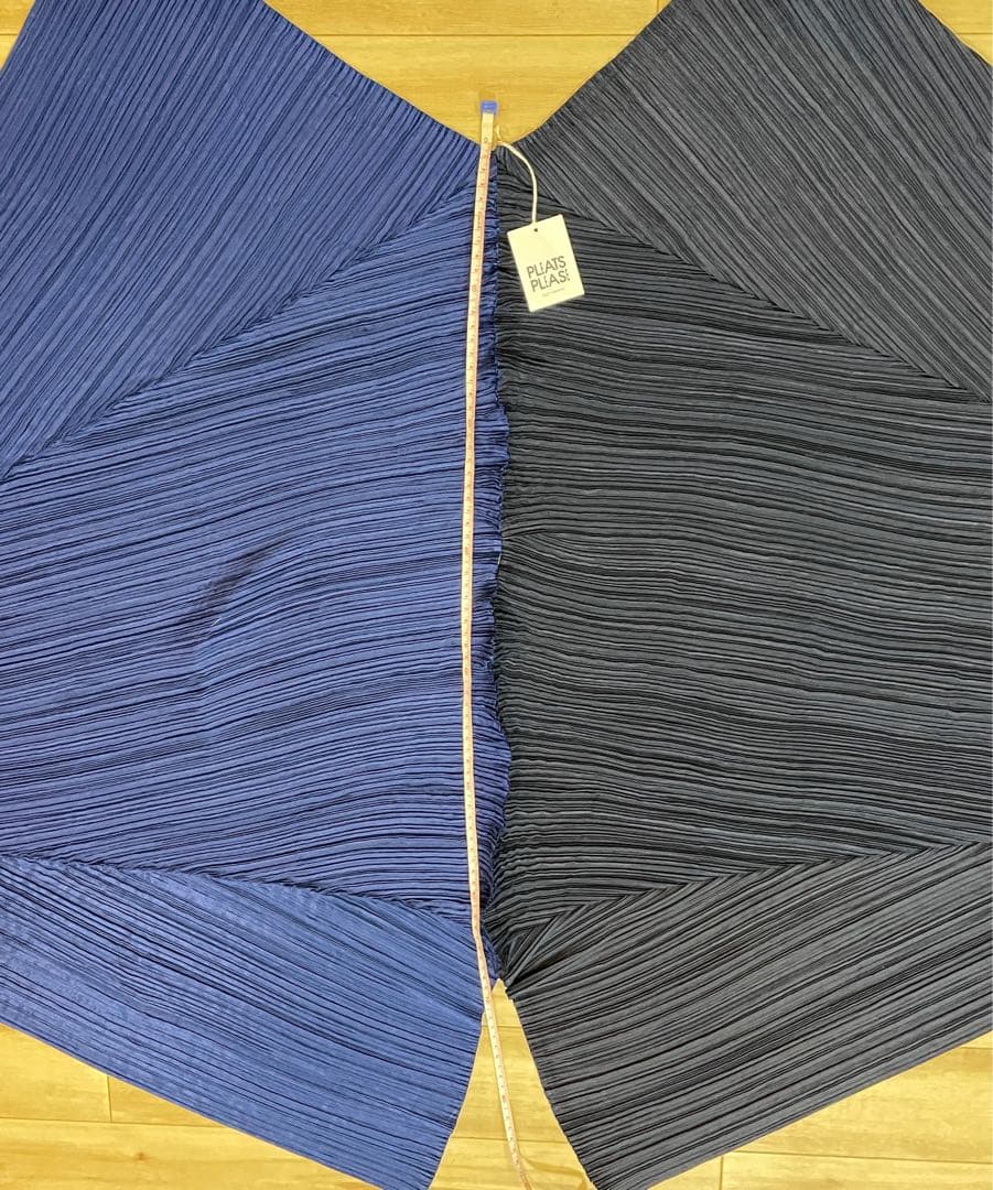 【新品未使用】PLEATS PLEASE ストール変形バイカラー