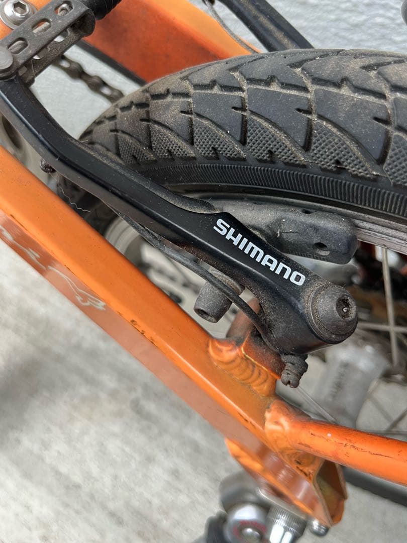 PEUGEOT 折り畳み自転車コリブリ　オレンジ(北海道、沖縄除く)