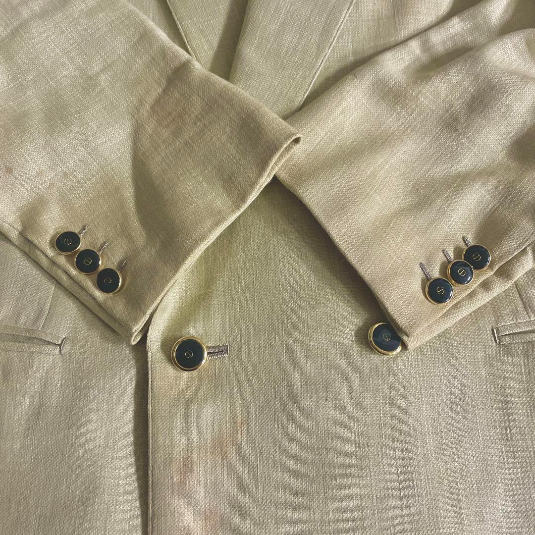 D*a様 超特価 dunhill 希少カラー カスタード ダブルブレストオーダー