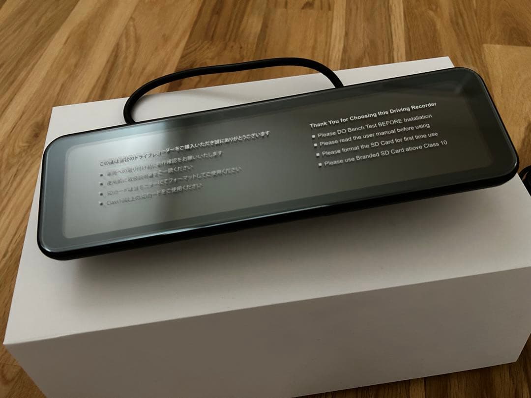 新品PORMIDOAUTOミラー型ドライブレコーダー PRD81C