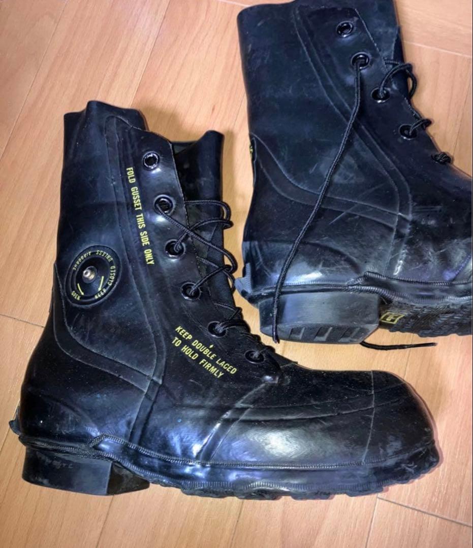 7R US NAVY ミッキーマウスブーツ バニーブーツ 米軍 アメリカ軍