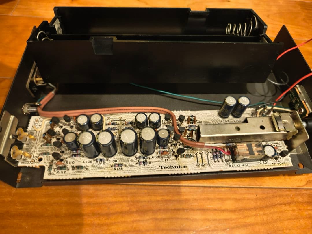 Technics MCプリアンプ SU-300MC 音響機器 動作未確認 現状品