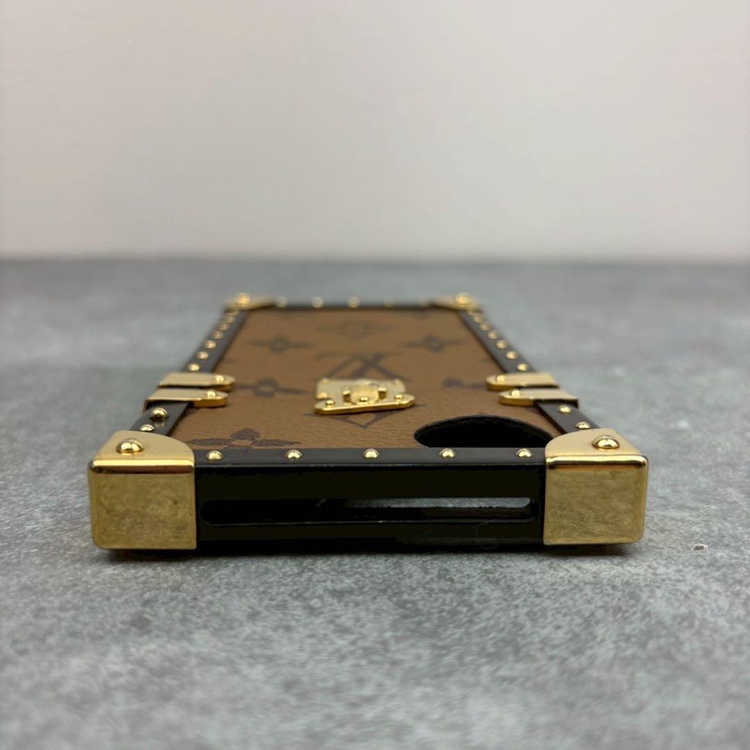 美品 ルイヴィトン iPhone7 8 SE アイトランク リバース モノグラム