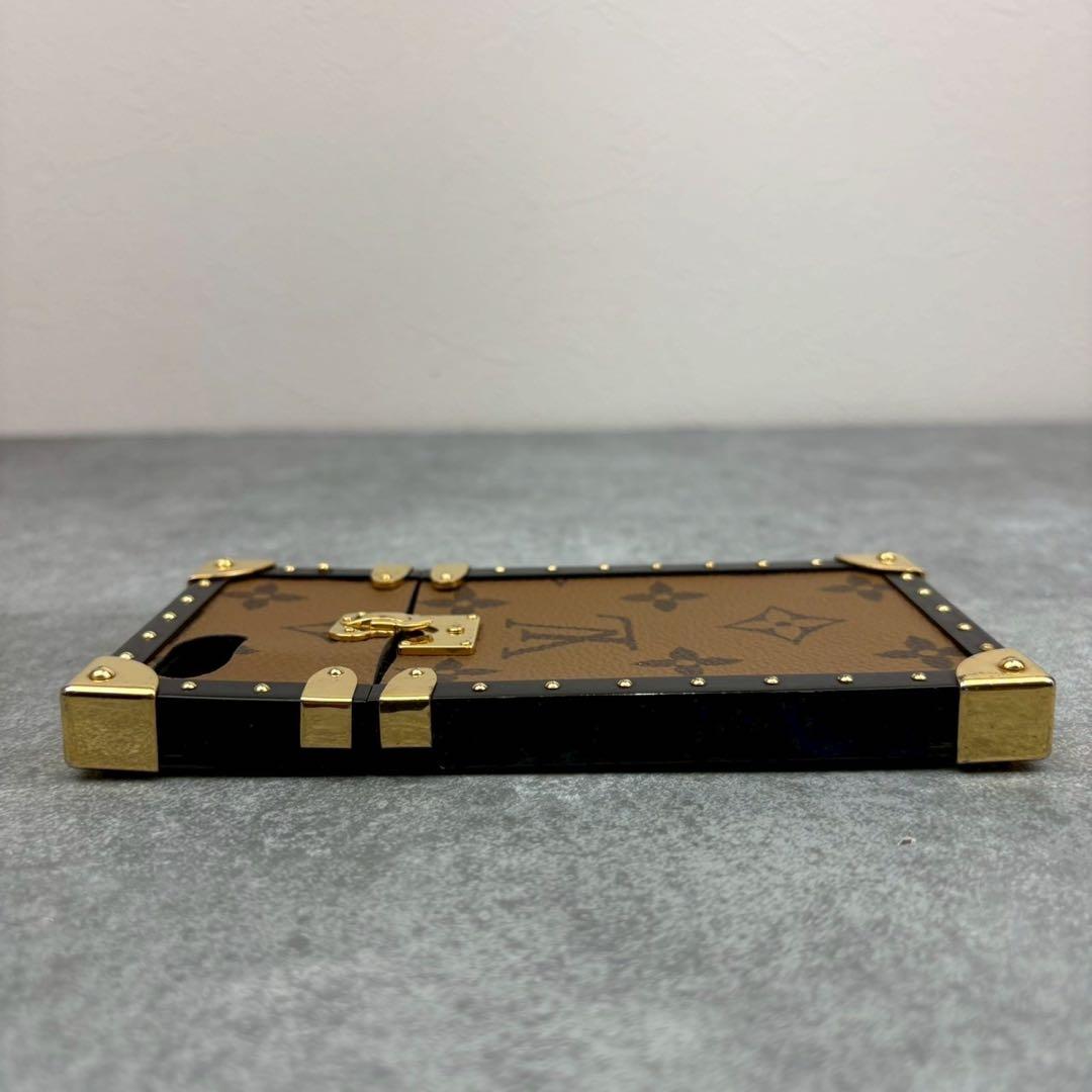 美品 ルイヴィトン iPhone7 8 SE アイトランク リバース モノグラム