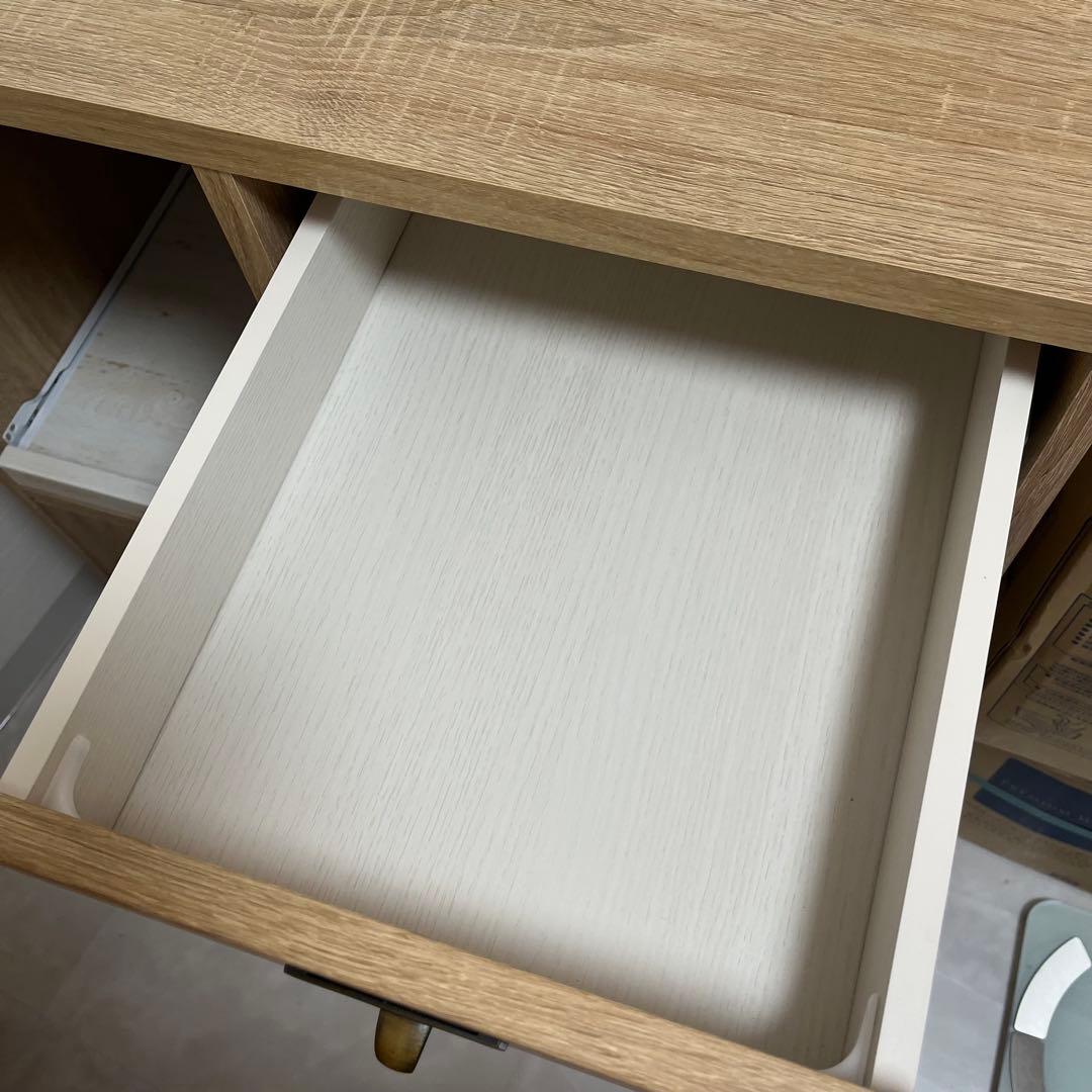 【最終値下げ】ナフコ ナチュラルウッド 食器棚・キッチンカウンター