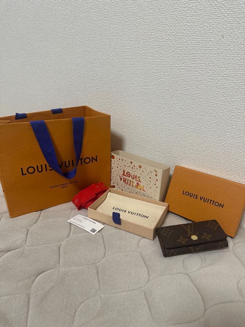LOUIS VUITTON キーケース ダークブラウン
