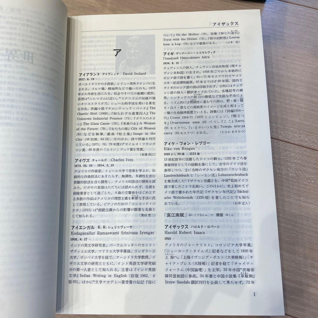 集英社　世界文学大事典 全6巻セット　※5巻なし