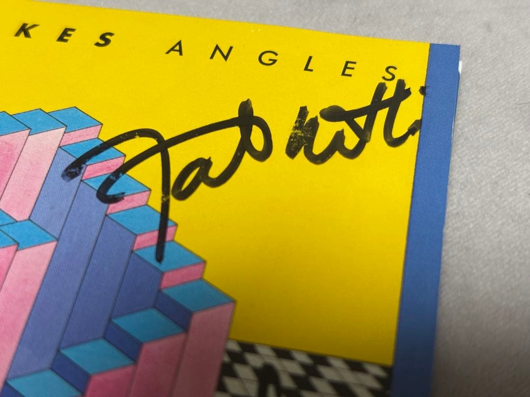 レア　ストロークス　直筆サイン　CD THE STROKES アングルズ