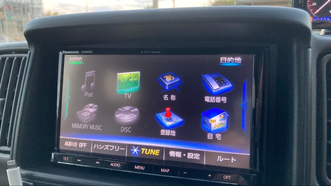 Panasonicストラーダ Bluetoothカーナビ 2DIN