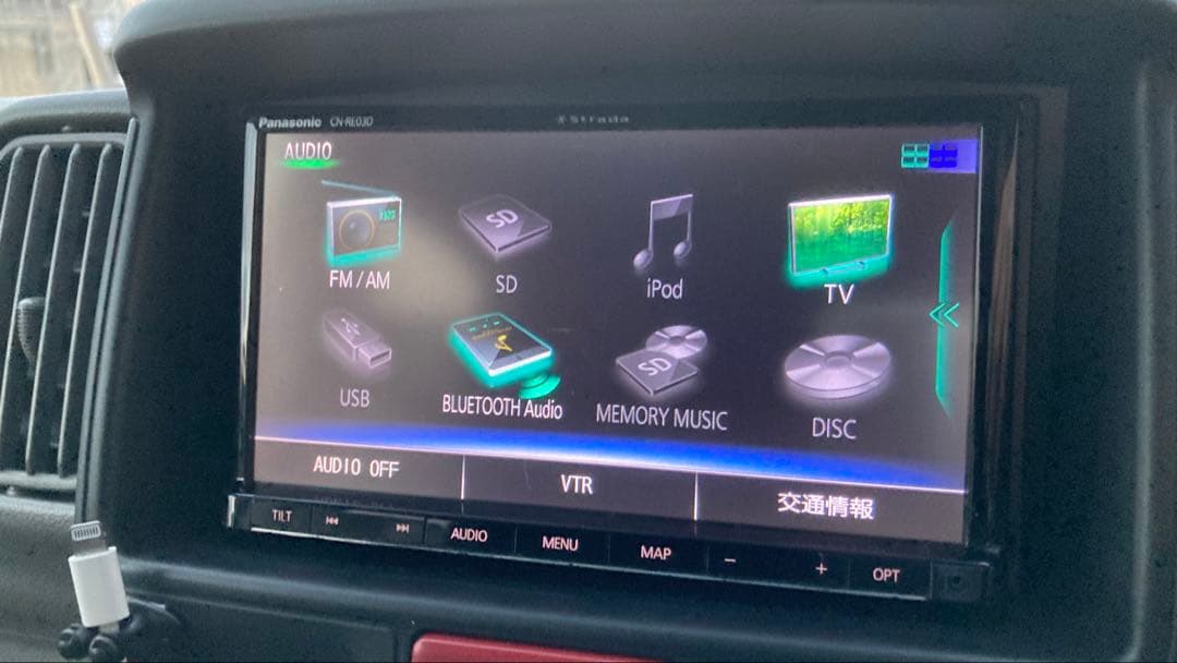 Panasonicストラーダ Bluetoothカーナビ 2DIN