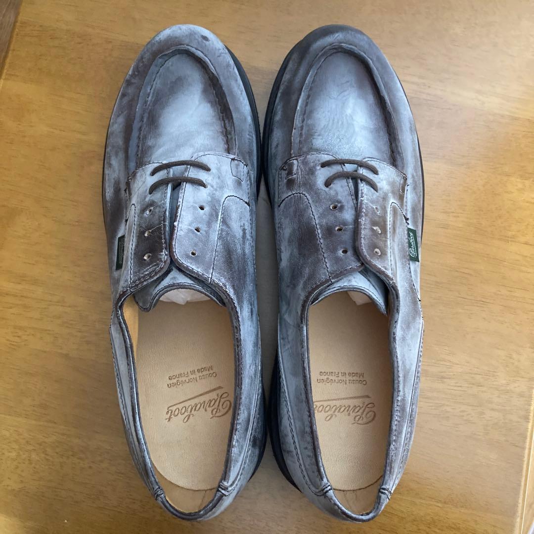 未使用 PARABOOT CHAMBORD SHOES UK9.5/28cm本革