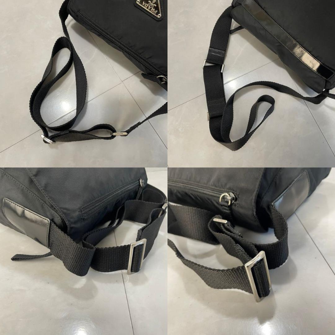 PRADA ショルダーバック プラダ メッセンジャー バッグ BT8994 黒