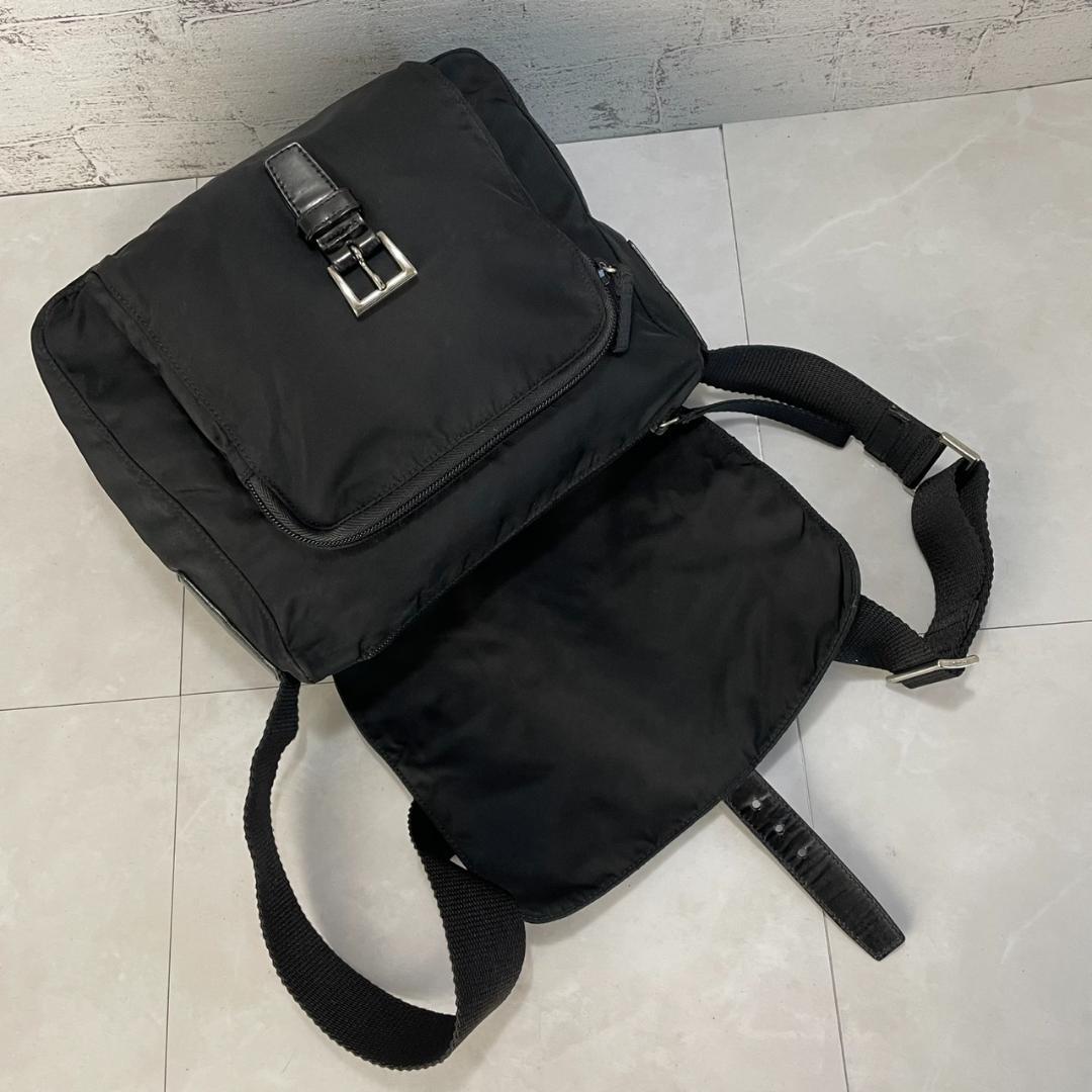 PRADA ショルダーバック プラダ メッセンジャー バッグ BT8994 黒