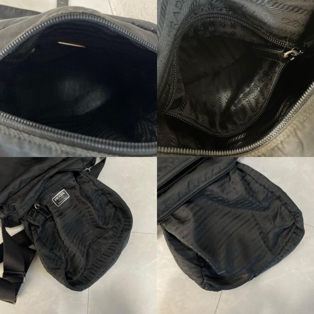 PRADA ショルダーバック プラダ メッセンジャー バッグ BT8994 黒