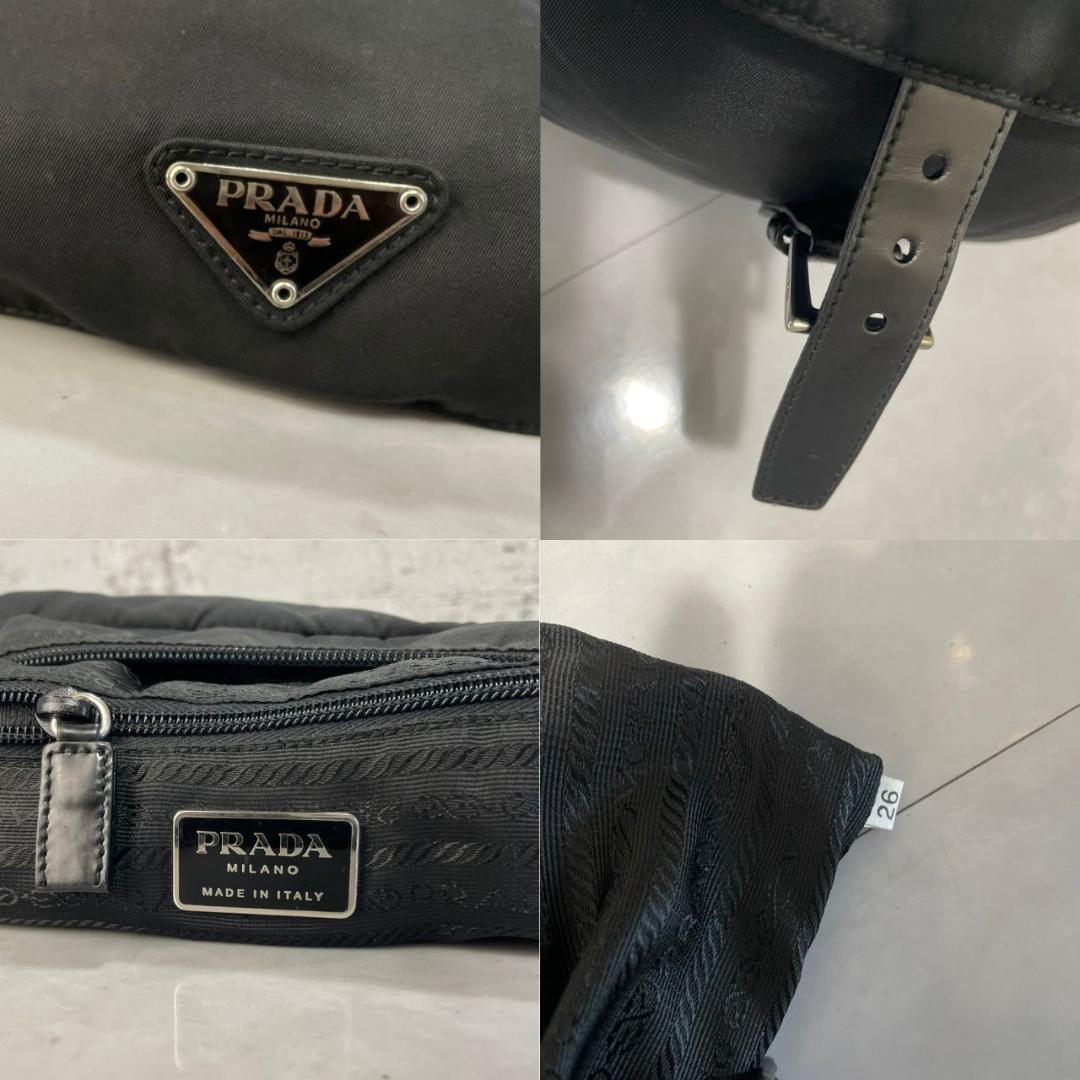 PRADA ショルダーバック プラダ メッセンジャー バッグ BT8994 黒