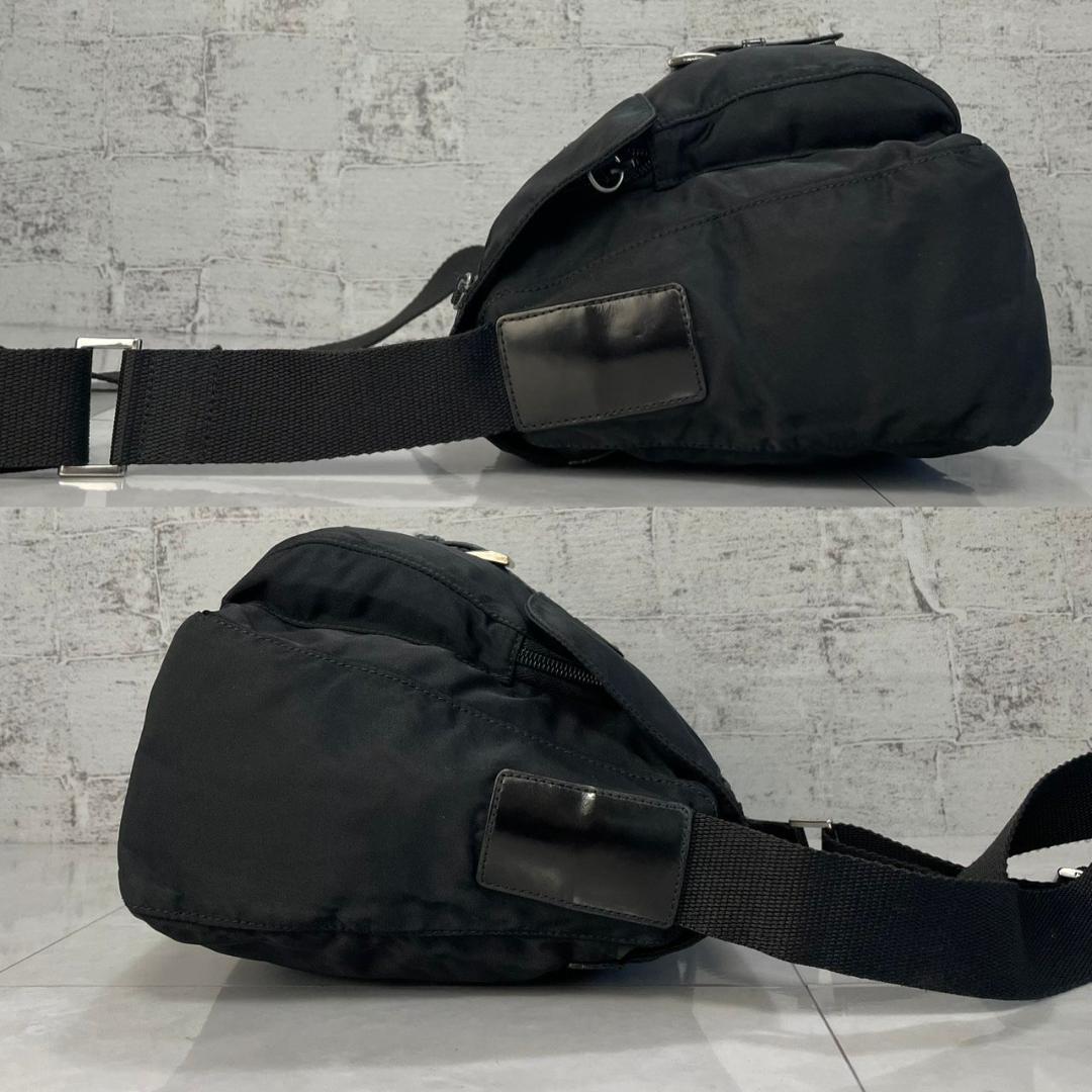 PRADA ショルダーバック プラダ メッセンジャー バッグ BT8994 黒