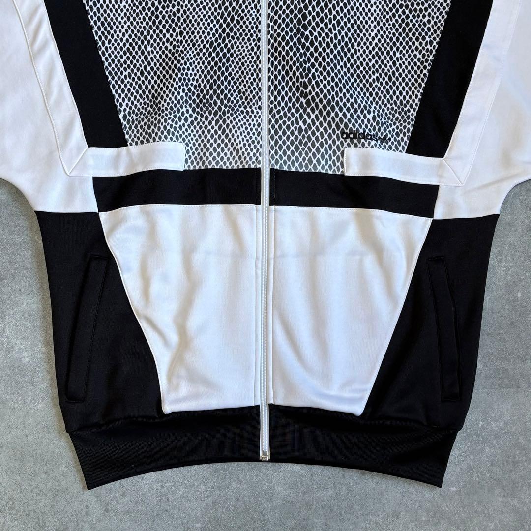 【未使用品】オールド アディダス トラックジャケット レプタイル柄 L ジャージ