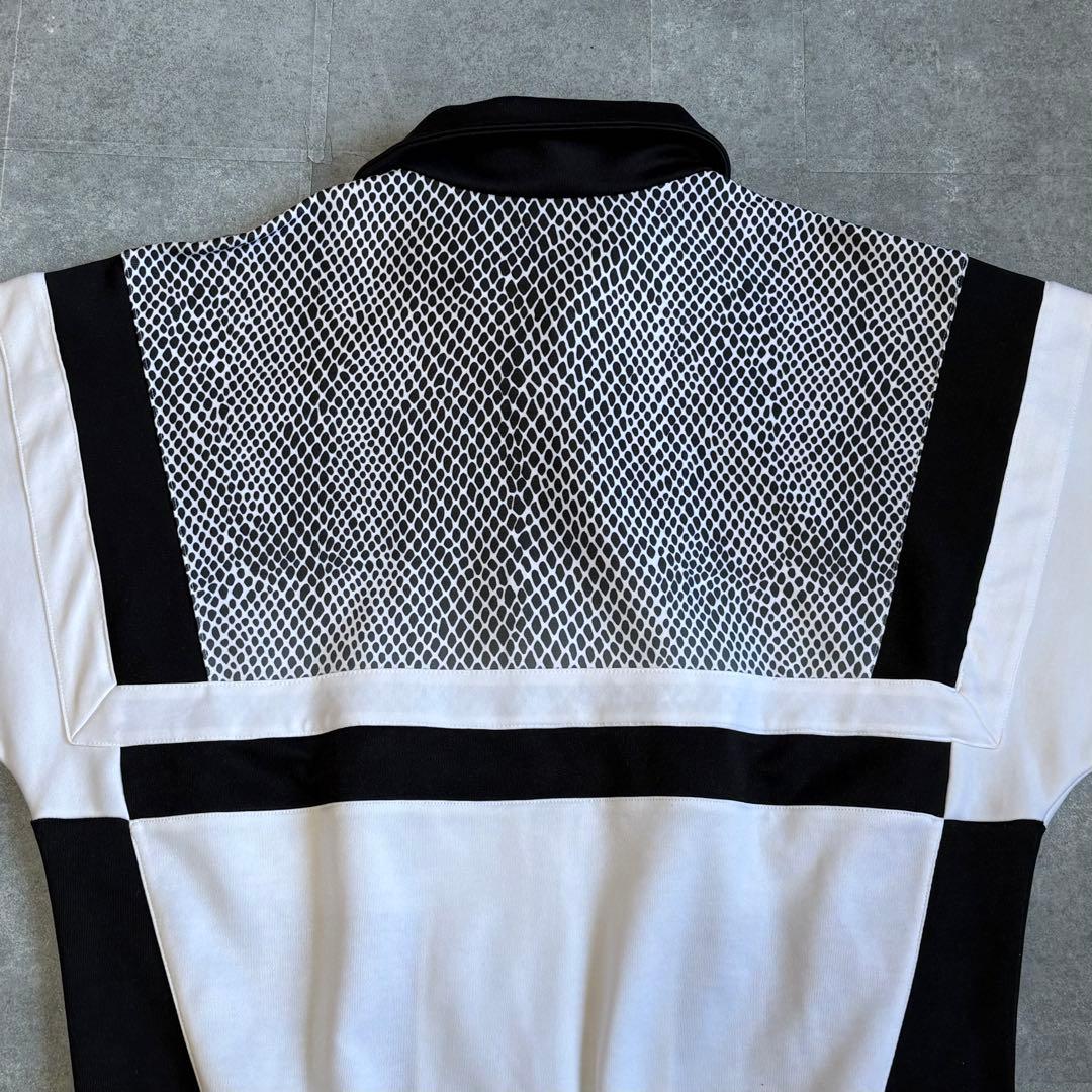 【未使用品】オールド アディダス トラックジャケット レプタイル柄 L ジャージ