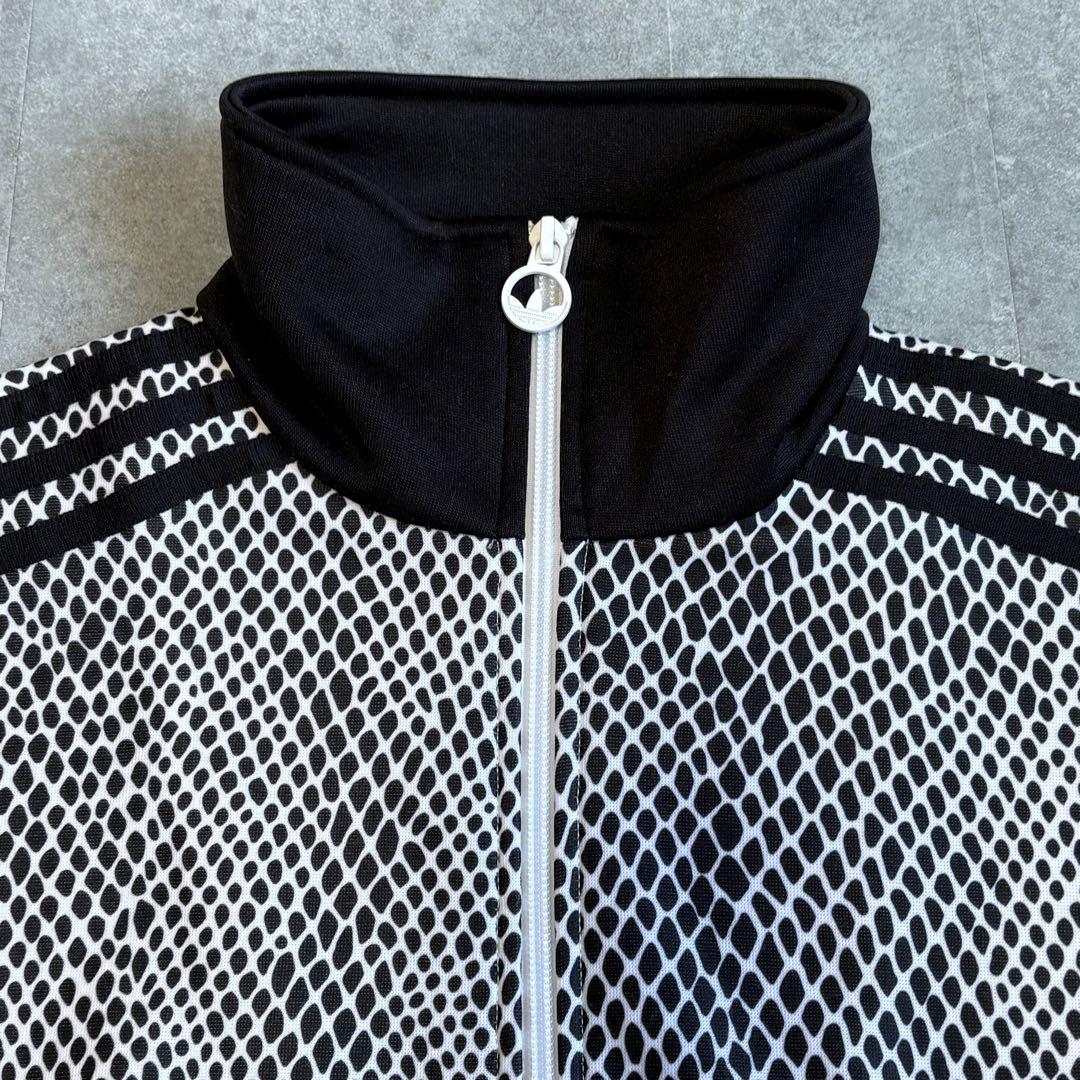 【未使用品】オールド アディダス トラックジャケット レプタイル柄 L ジャージ