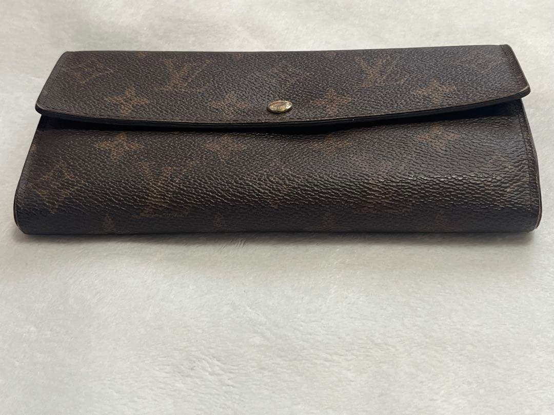 Louis Vuitton モノグラム 長財布　収納袋&箱付き