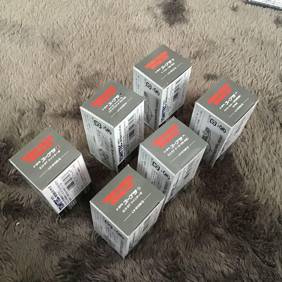 TOMICA LIMITED VINTAGE トヨタスープラ6個セット（訳あり）