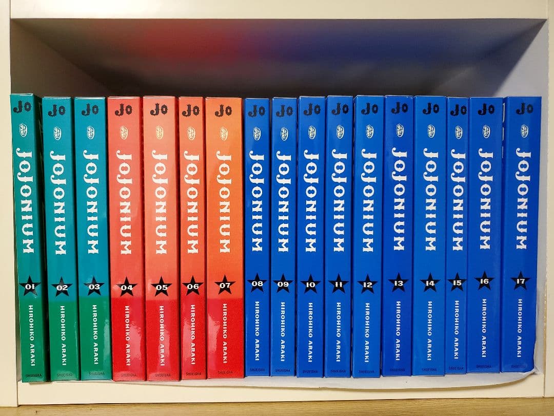 JOJONIUM　ジョジョニウム　全巻初版セット　ジョジョの奇妙な冒険