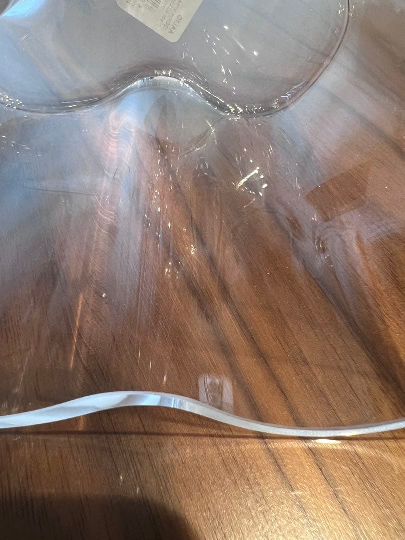  アルヴァ・アアルトコレクションベース120mm クリア 花瓶