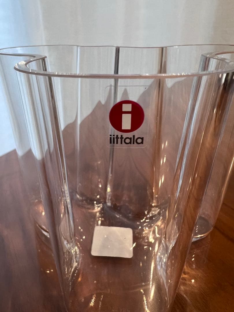  アルヴァ・アアルトコレクションベース120mm クリア 花瓶