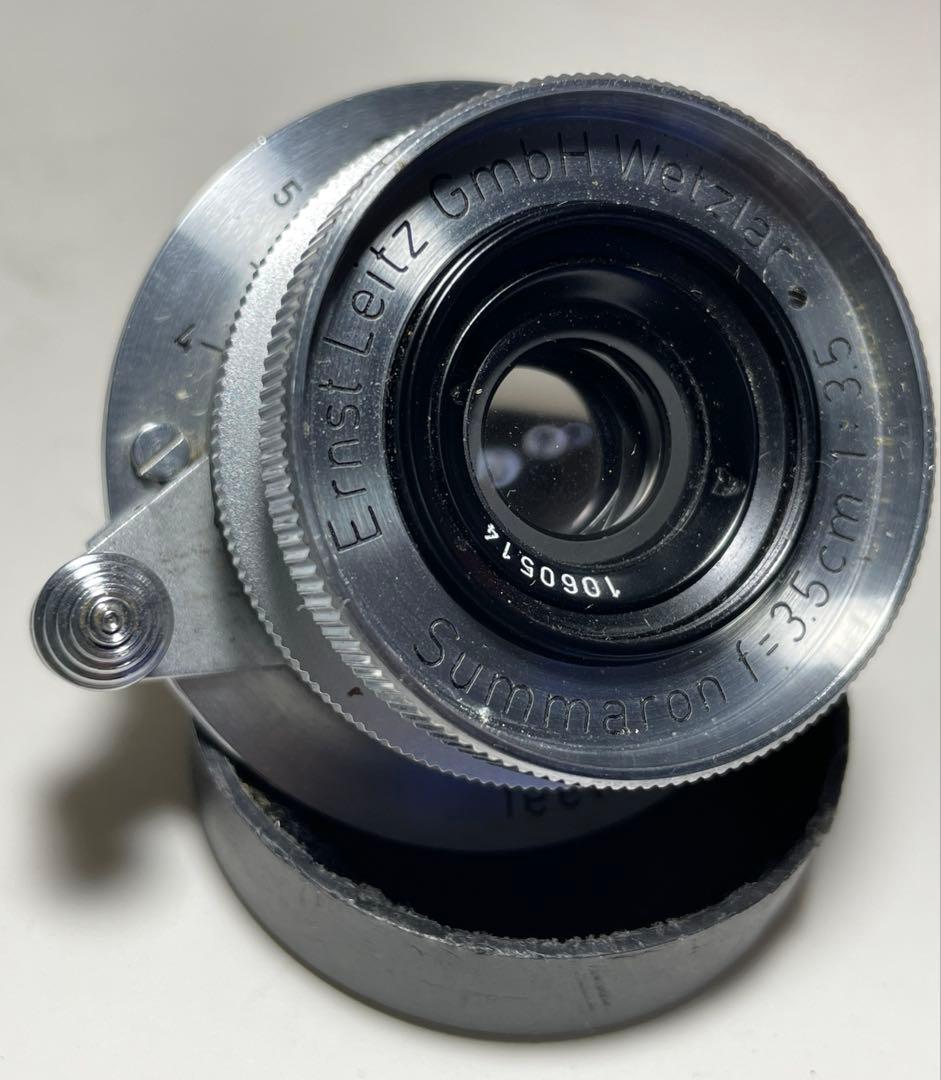 ライカ Leica DBP 箱 キャップ 革ケース レンズ ズマロン ズミクロン