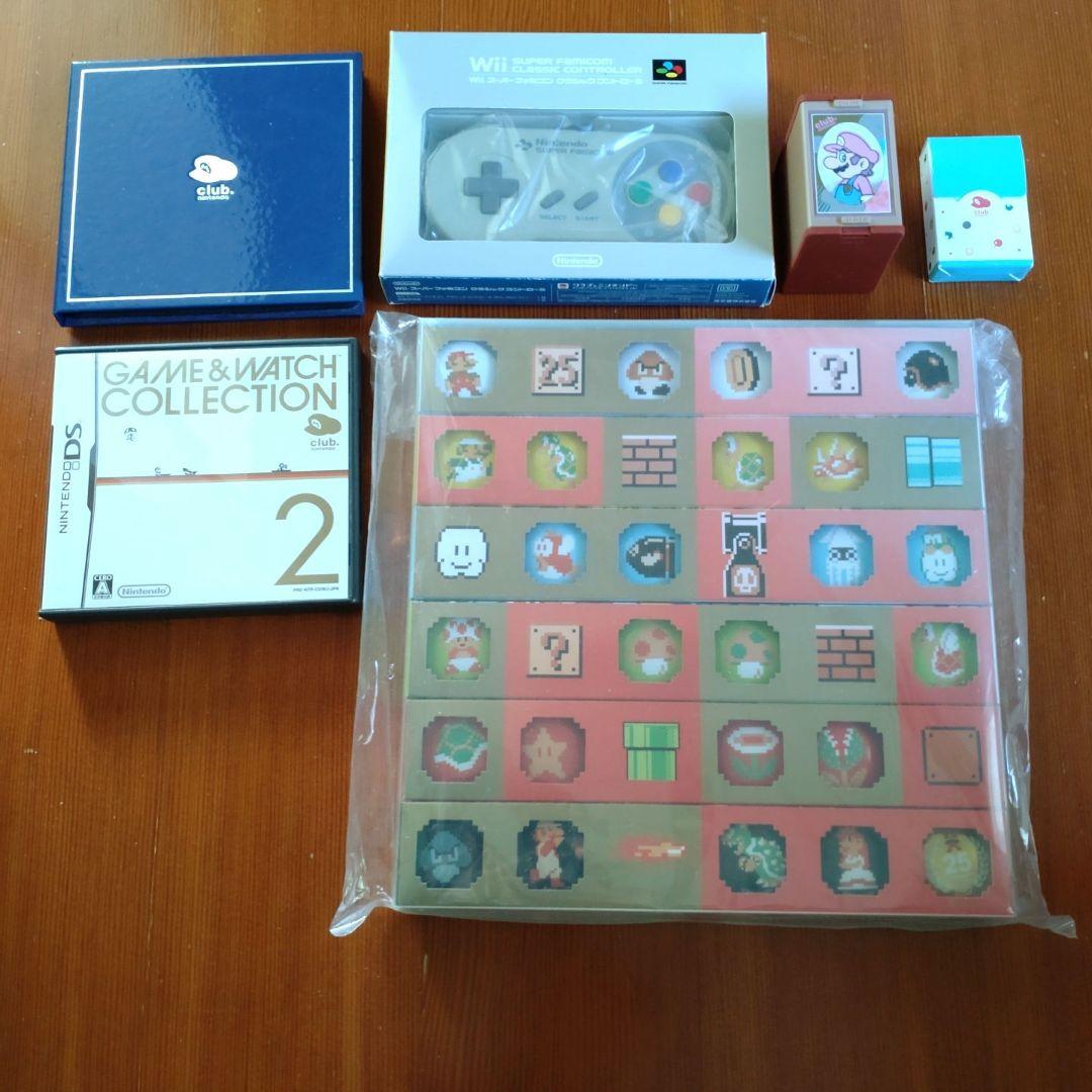 クラブニンテンドー　会員特典　マリオ　任天堂