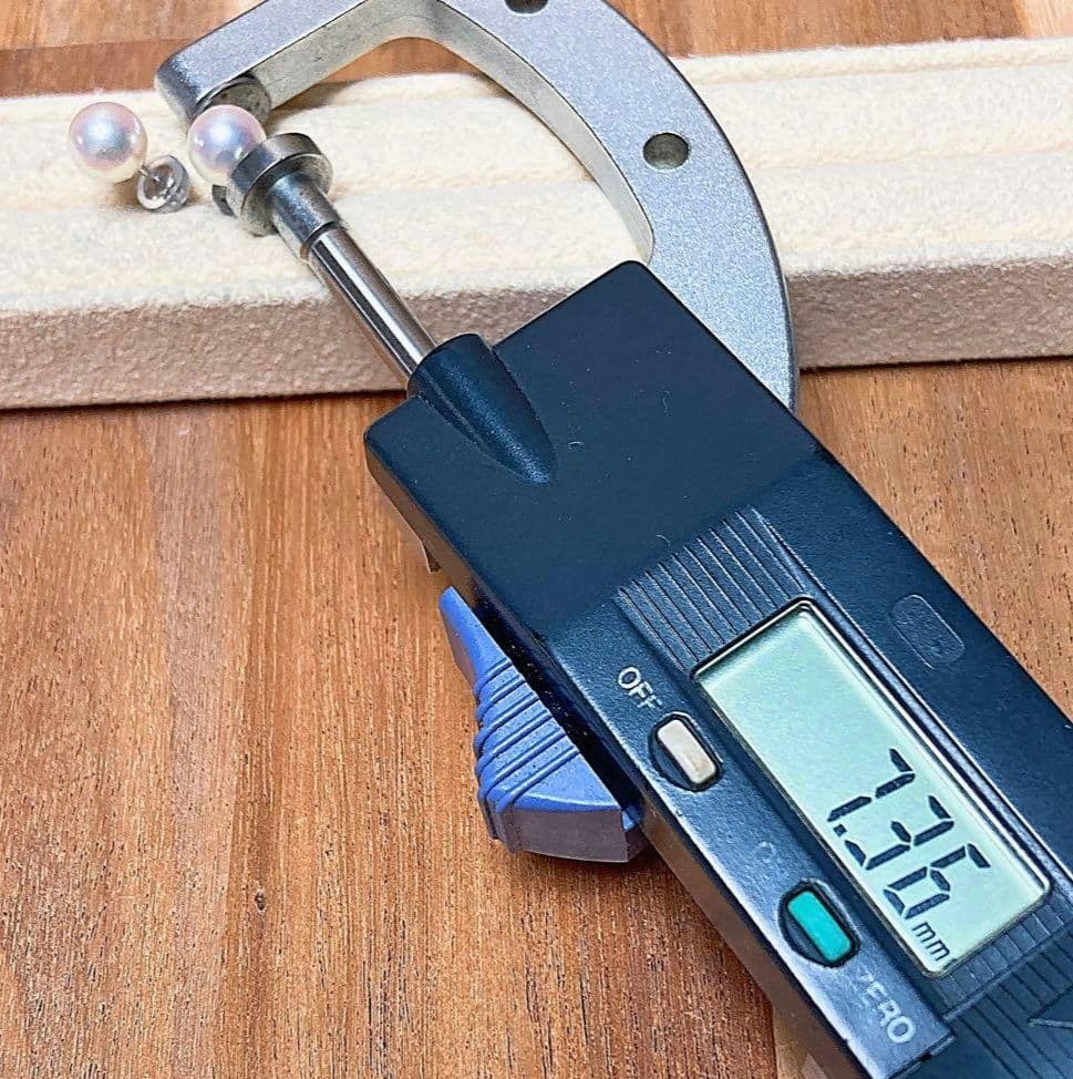 【新品】天女級プラチナPTアコヤ真珠ピアス最強珠です。