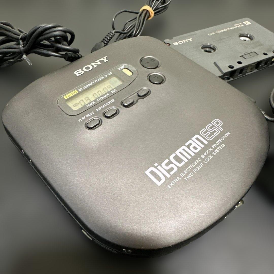 SONY Discman ESP D-335 ポータブルCDプレーヤー動作確認済
