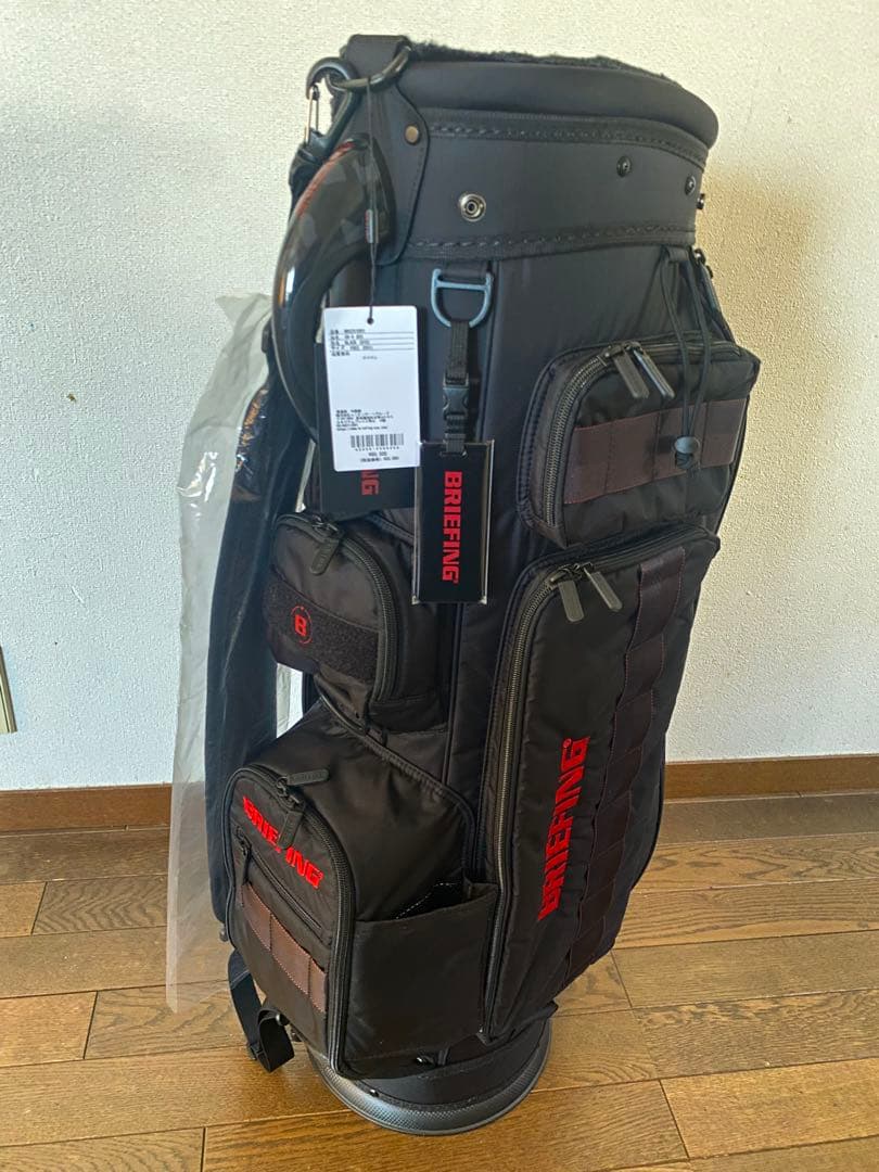 ブリーフィング キャディバッグ CR-6 #3 2025年ブラック【新品未使用】