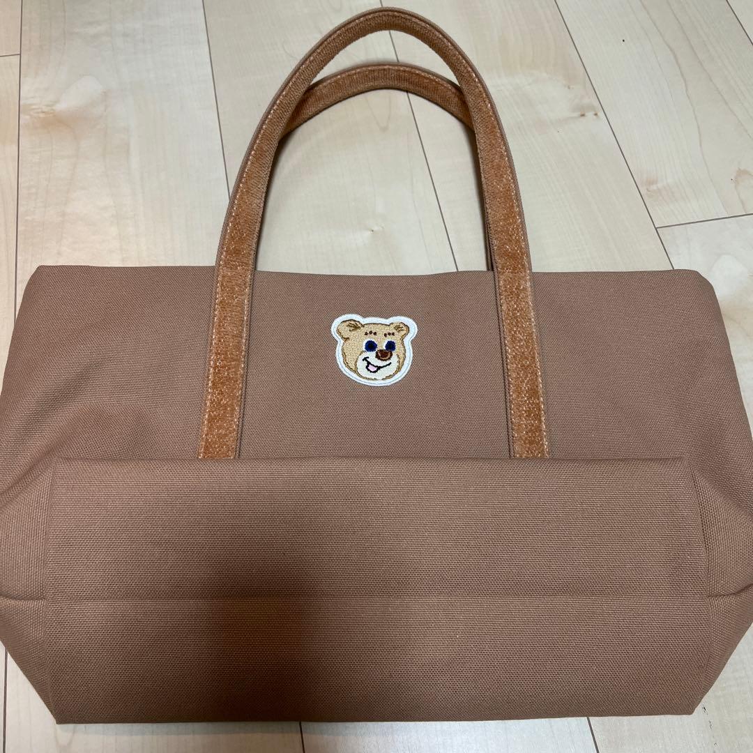 フェイラー　オールドテディ　トートバッグ大　ベージュ