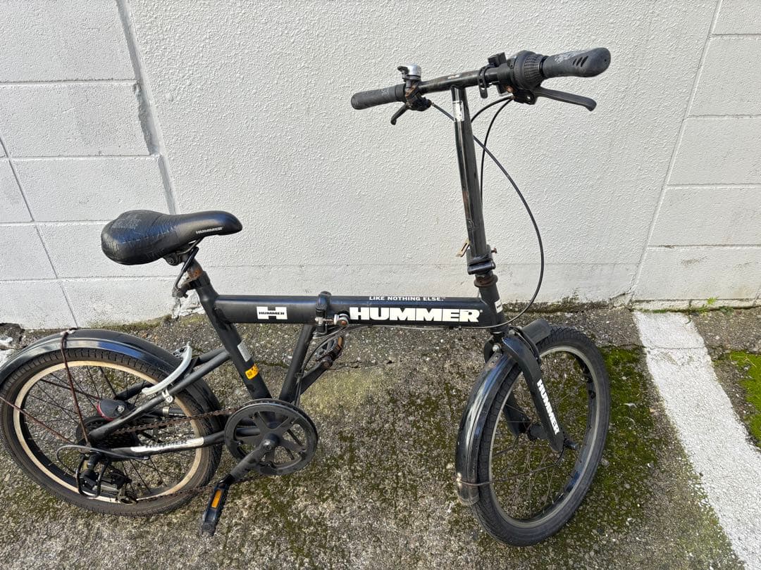 HUMMERハマー 20インチ シマノ6速 折り畳み自転車