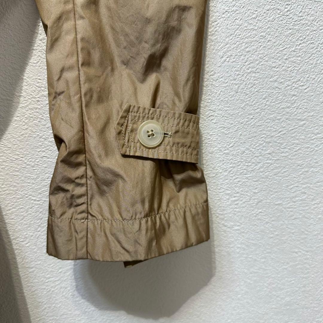 希少 JIL SANDER 上質 ナイロン デザイン トレンチコート 36