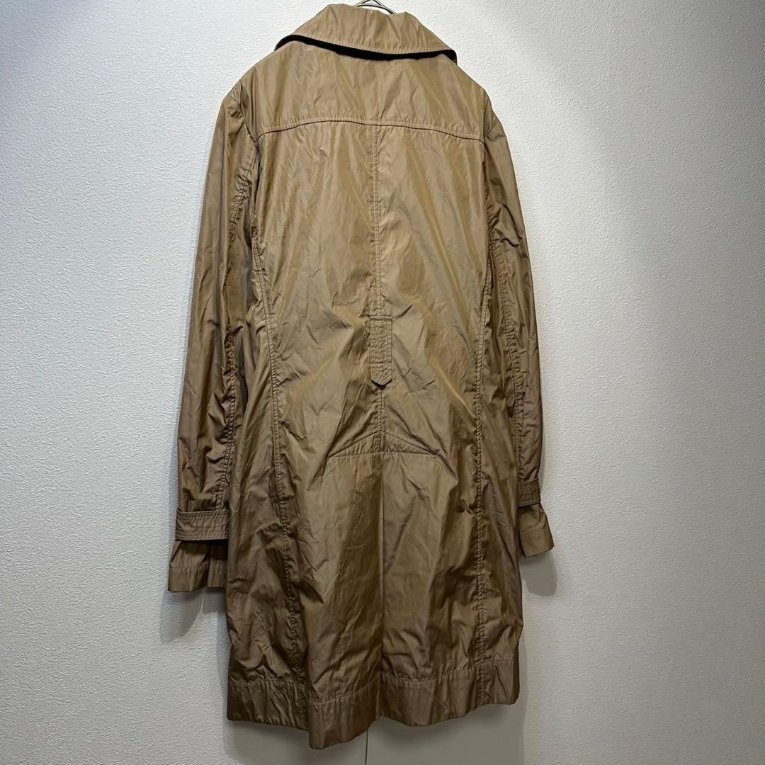 希少 JIL SANDER 上質 ナイロン デザイン トレンチコート 36