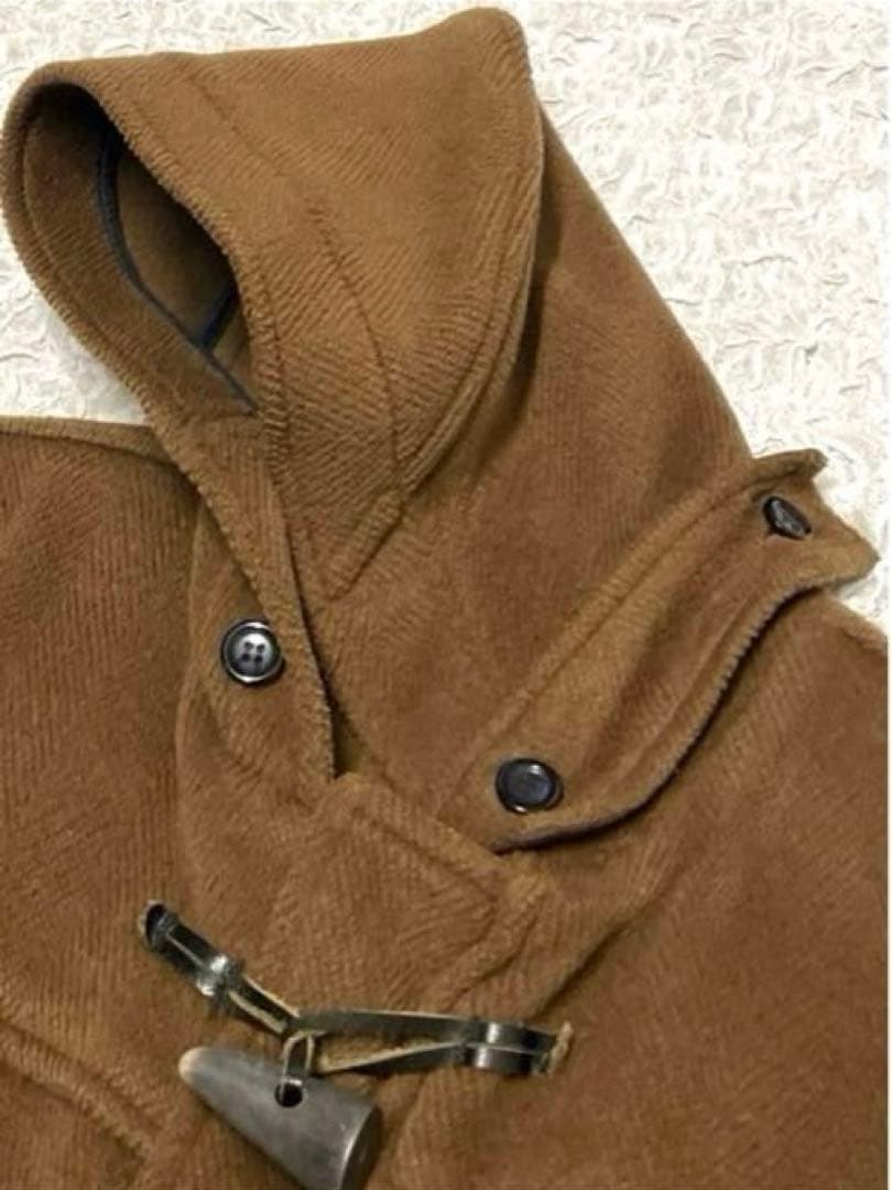 【希少】UNITED ARROWS イギリス製 ダッフルコート ヘリンボーン