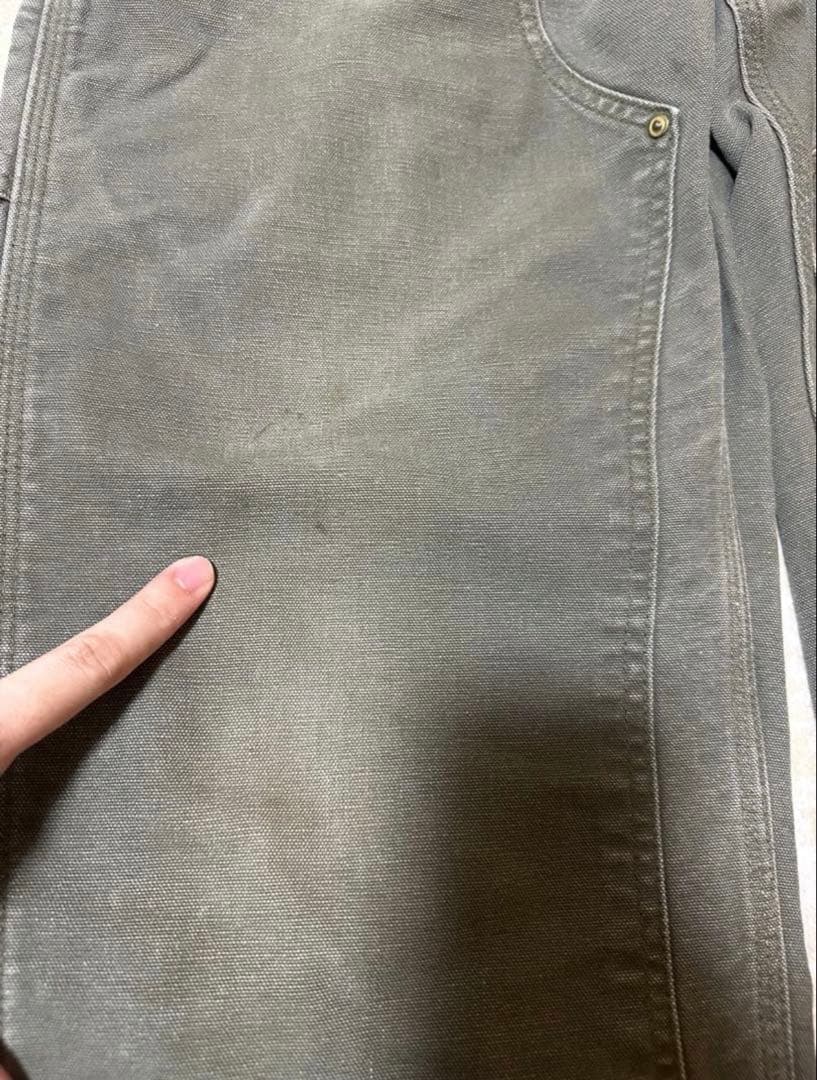 ［値下げ！］USA製carharttカーハート ダブルニーペインターパンツ古着