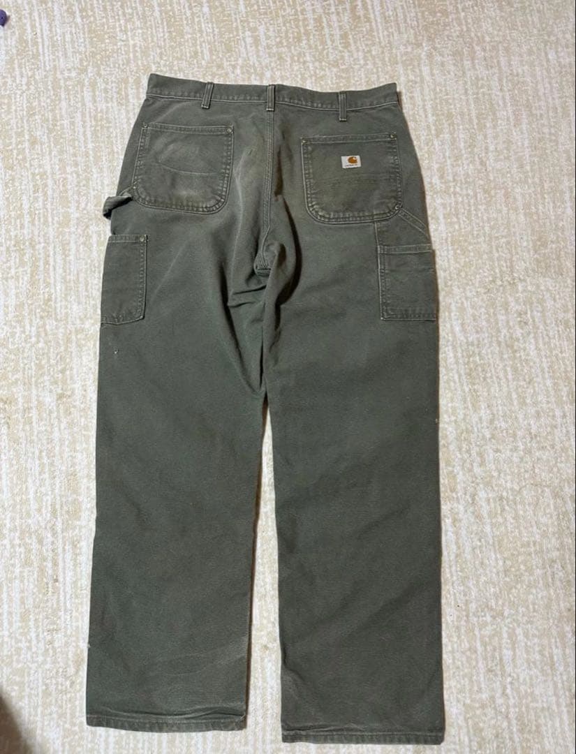 ［値下げ！］USA製carharttカーハート ダブルニーペインターパンツ古着
