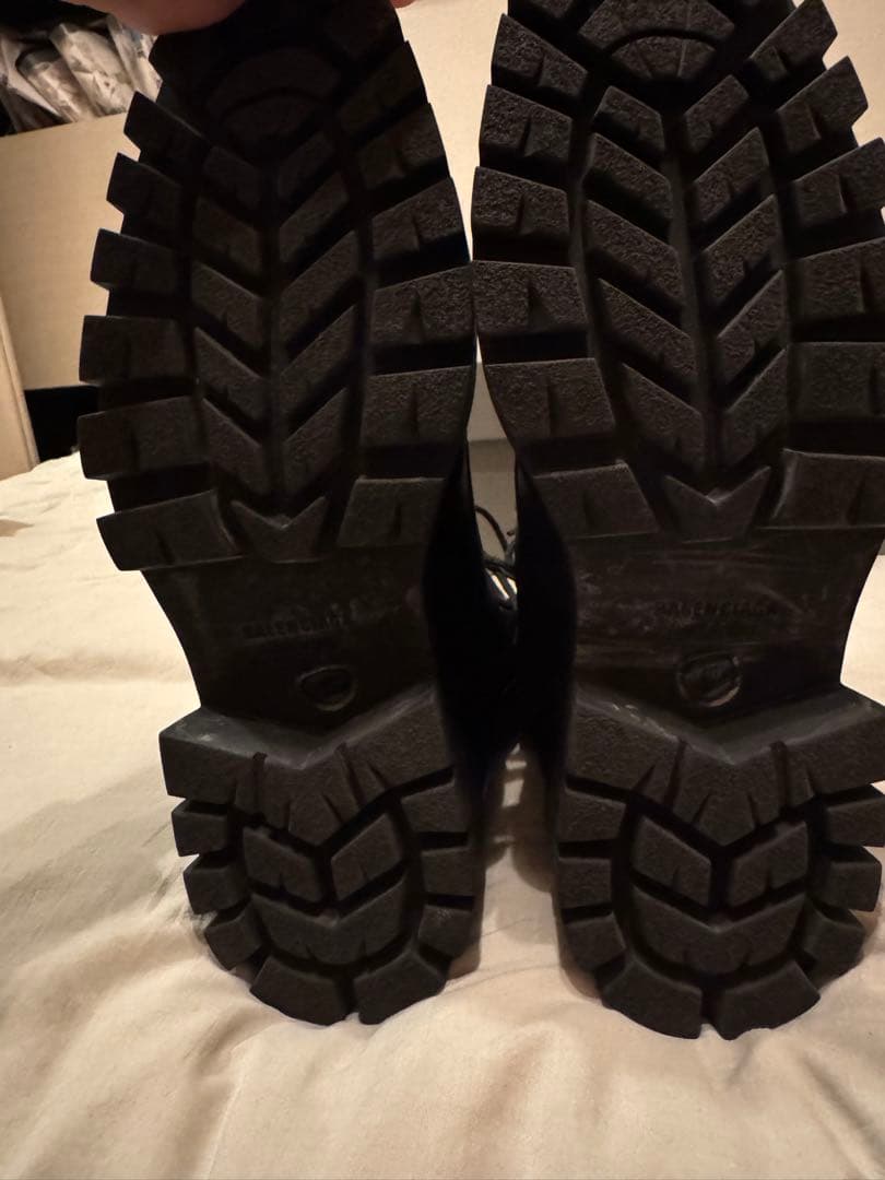 バレンシアガ リノブーツ　レースアップ