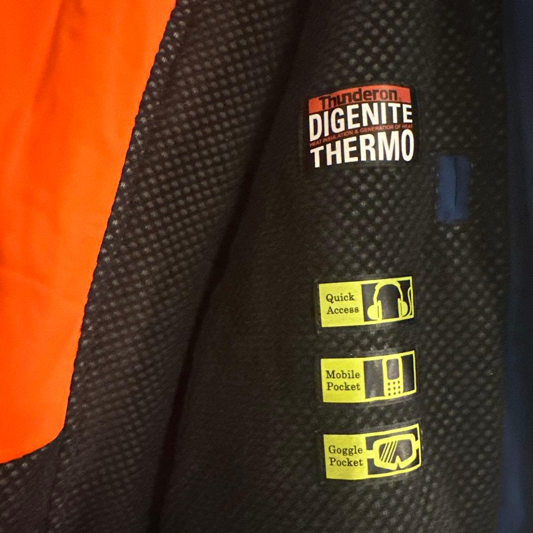 phenix スキーウェア メンズ 青　上下セット