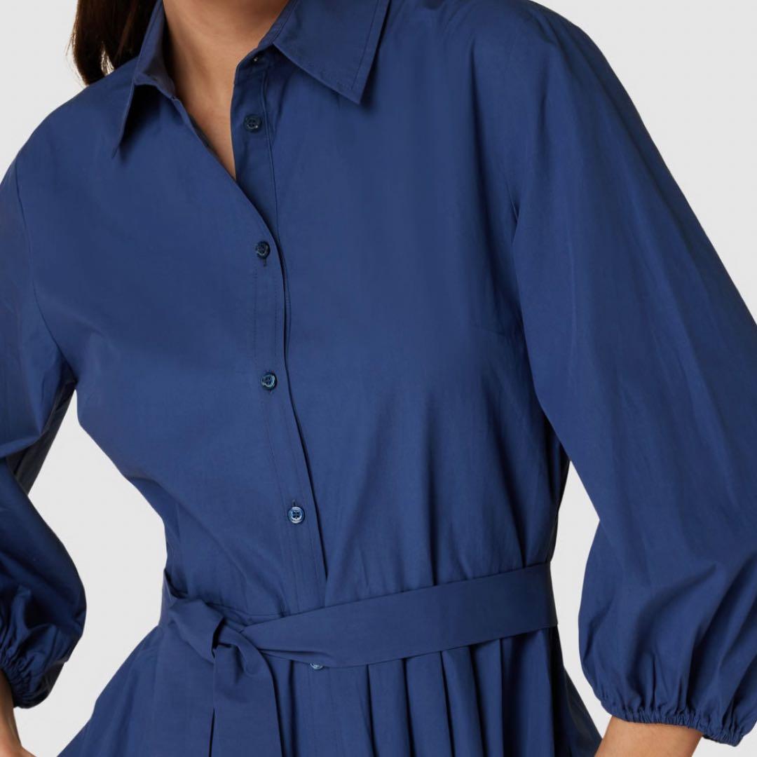 2023 未使用級✨ マックスマーラ シャツワンピース ベルト マキシ丈 40