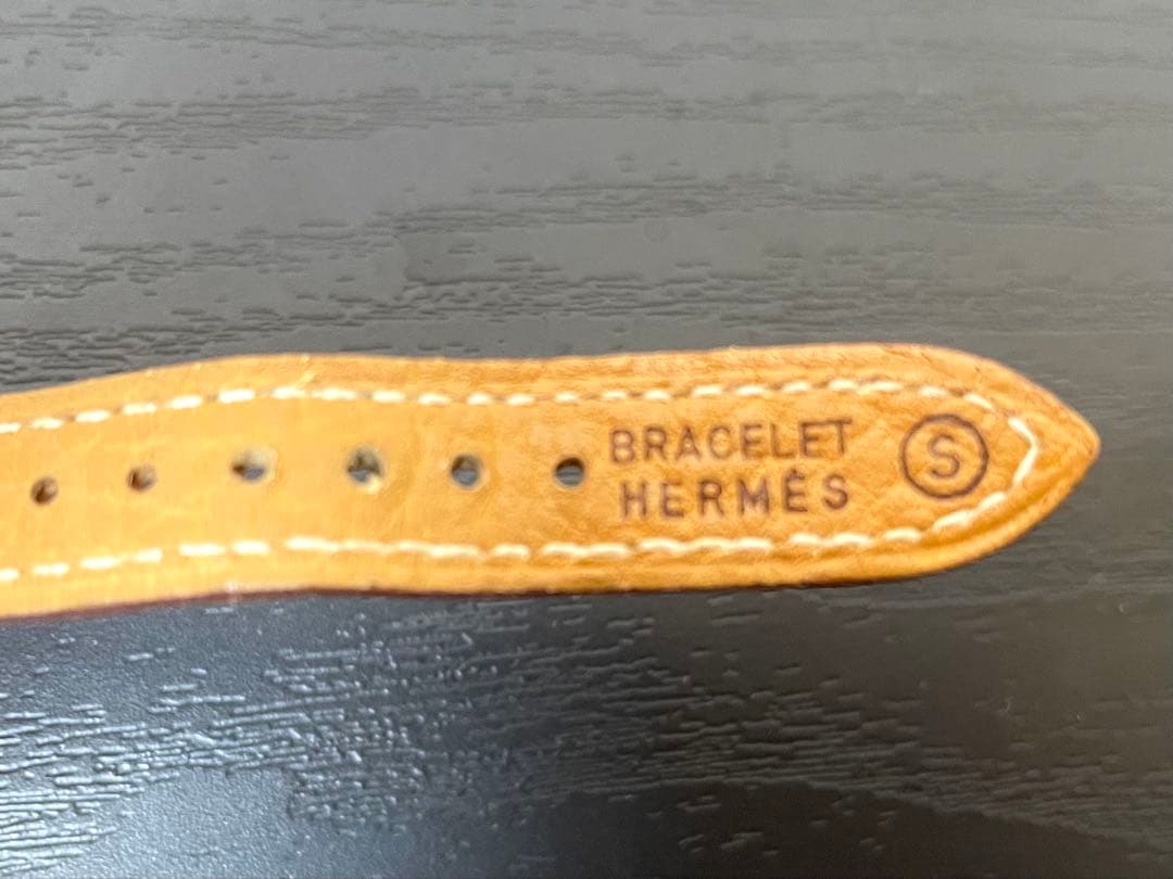 あ*♡様 HERMES ケリーウォッチ ゴールド×ライトブラウン 腕時計 現状お