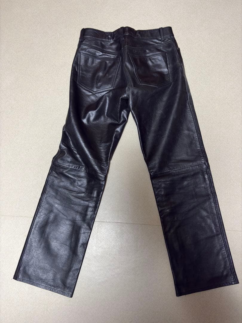 OLD Gap レザーパンツ　ブーツフィット W30 L30